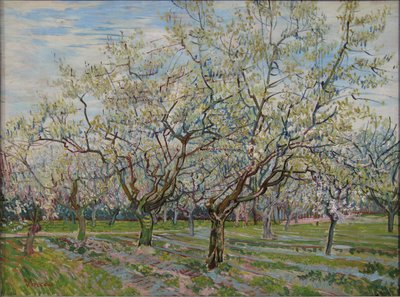 The White Orchard by Vincent van Gogh